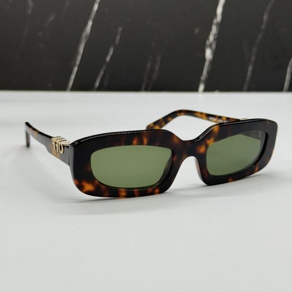 NEW OFF-WHITE OERI13C RENTON 6055 SUNGLASSES WOMEN OVAL HAVANA EYEWEAR main image 5